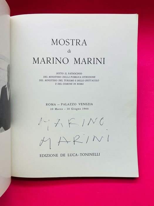 Mostra di Marino Marini