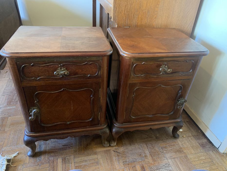 Moveis quarto completo antigo vintage