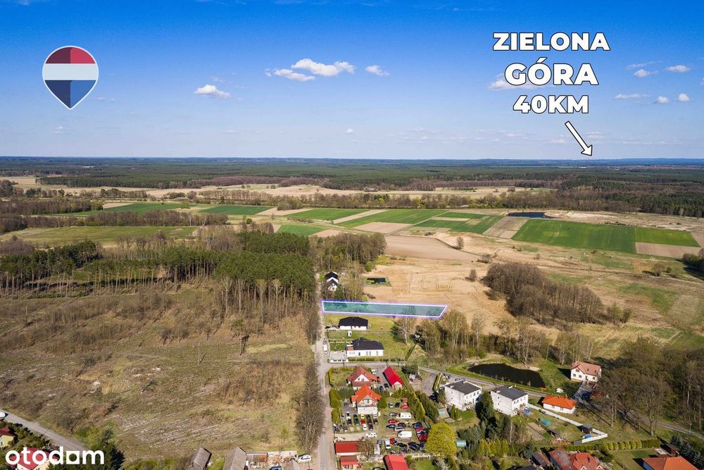 Duża działka z warunkami zabudowy