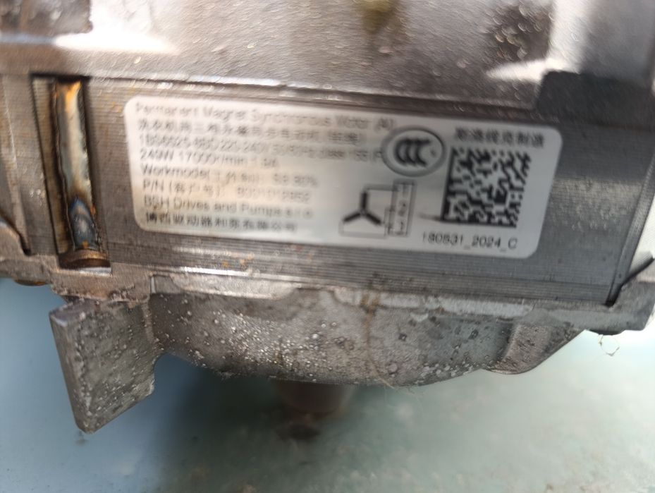 Panel sterowania pralki Bosch