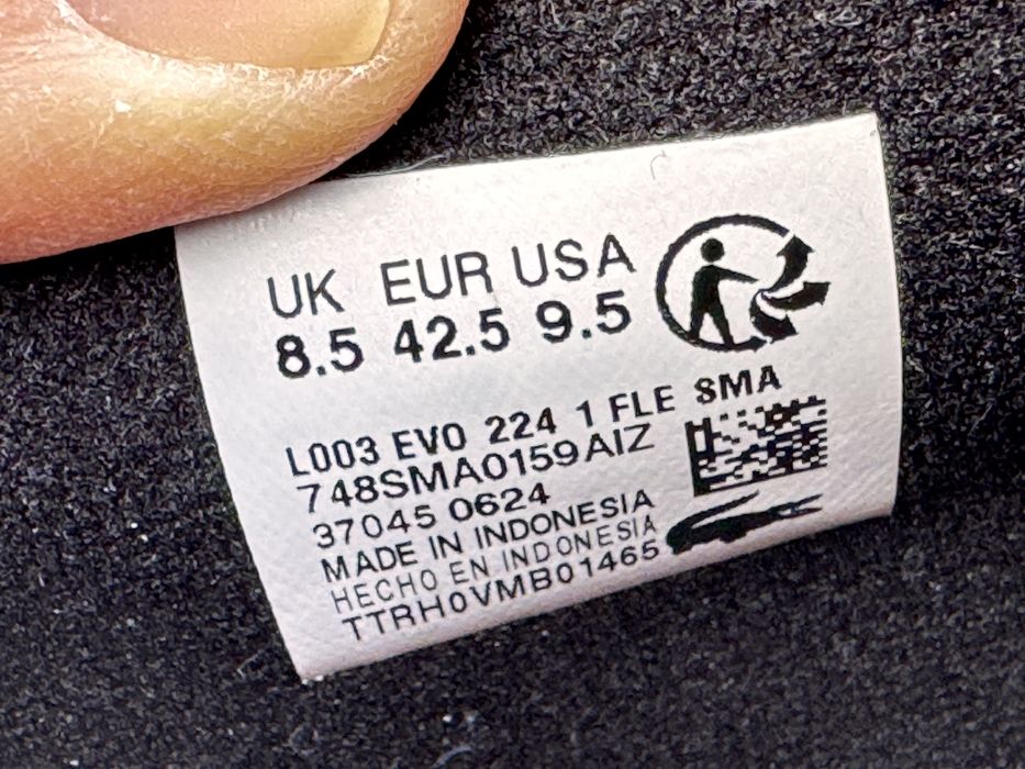 Кроссовки Lacoste L003 EVO.