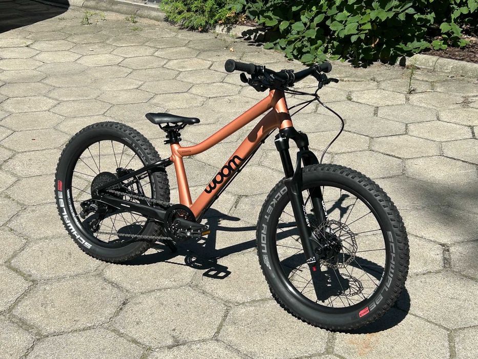 Rower Dziecięcy woom 4 off air Terra Coppa + Stopka Leggie