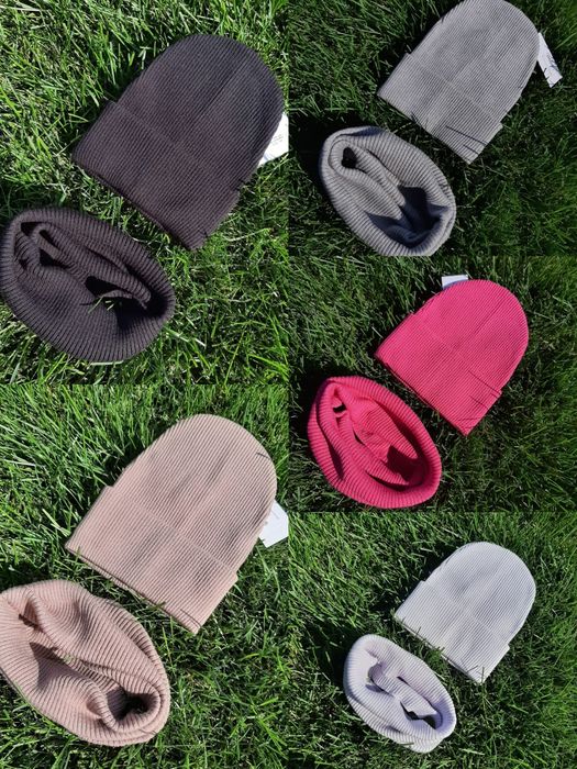 Шапка хомут шапочка 50-54см