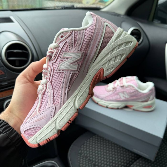 Кросівки Кроссовки New Balance 740 pink white Белый Розовый Білий Рожевий Кросовки демісезон