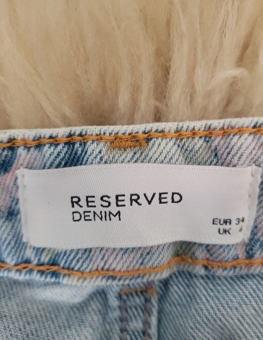 Jeansy wide leg w kwiaty