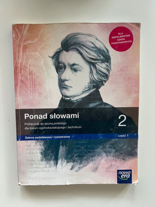 Ponad słowami podręczniki do języka polskiego obie części klasa 2