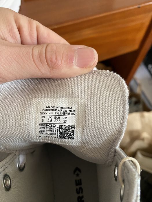 Tenis bota all star prateado converse NOVOS