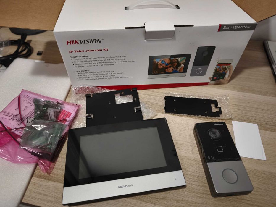 Videoporteiro Hikvision IP PoE