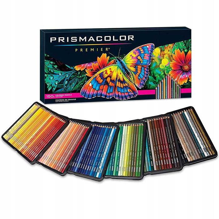 Цветные карандаши олівці Prismacolor Premier набор 150 карандашей
