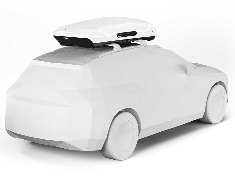 Thule Motion 3 XL Low Box dachowy Biały połysk od ręki fv gw wysyłka