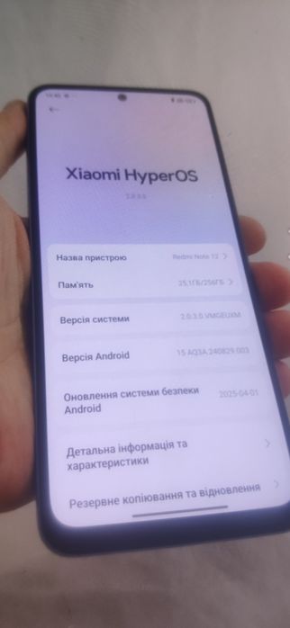 Основная плата Xiaomi redmi note 12 4g 4/128