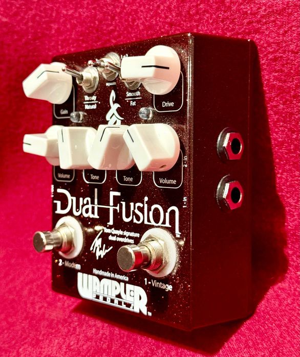 Wampler Dual Fusion Tom Quayle Signature Overdrive Pedal Guitarra