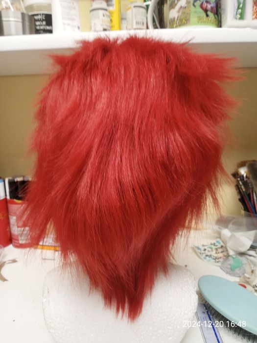 Peruka wig czerwona krótka, Kirishima bnha