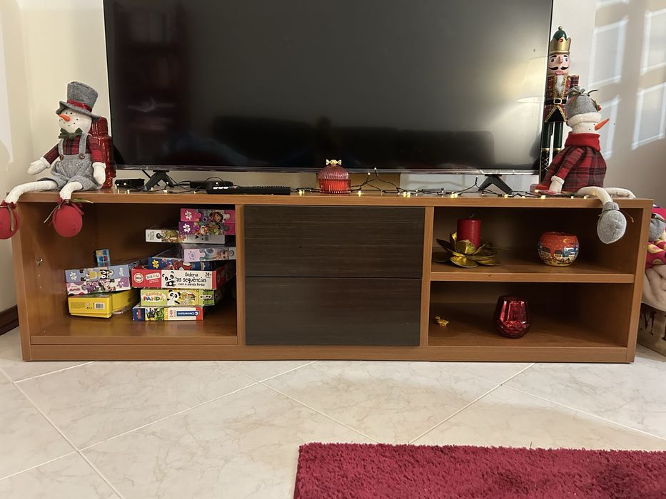 Movel TV madeira carvalho