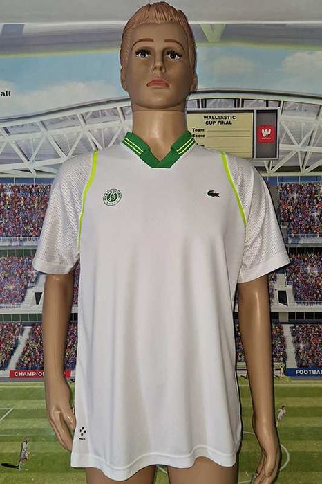 Lacoste Ultra DRY Roland Garros Edition polo shirt Daniił Miedwiediew rozmiar: L