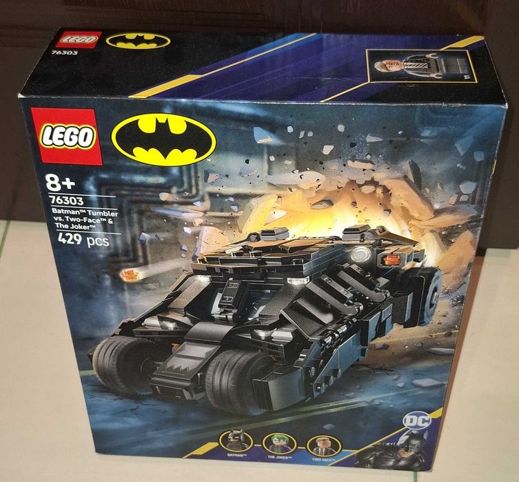 Nowe Lego DC Super Heroes 76303 - Tumbler Batmana kontra Dwie Twarze