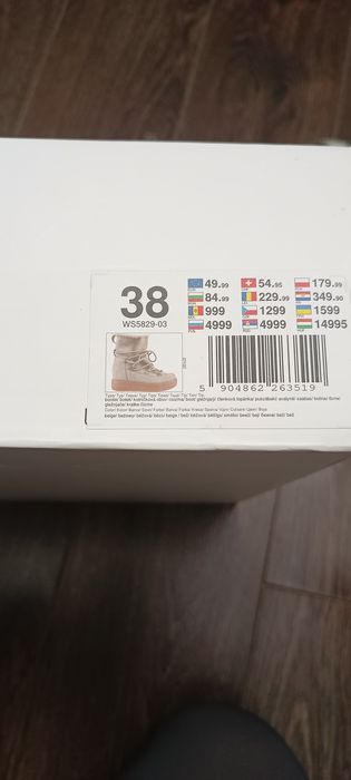 Sprzedam buty zimowe rozmiar 38