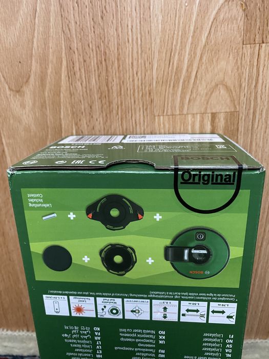 Prezent! Bosch Atino laser liniowy. Taśma miernicza.