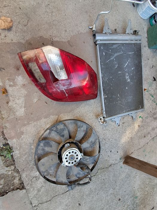 Вентелятор skoda fabia 2