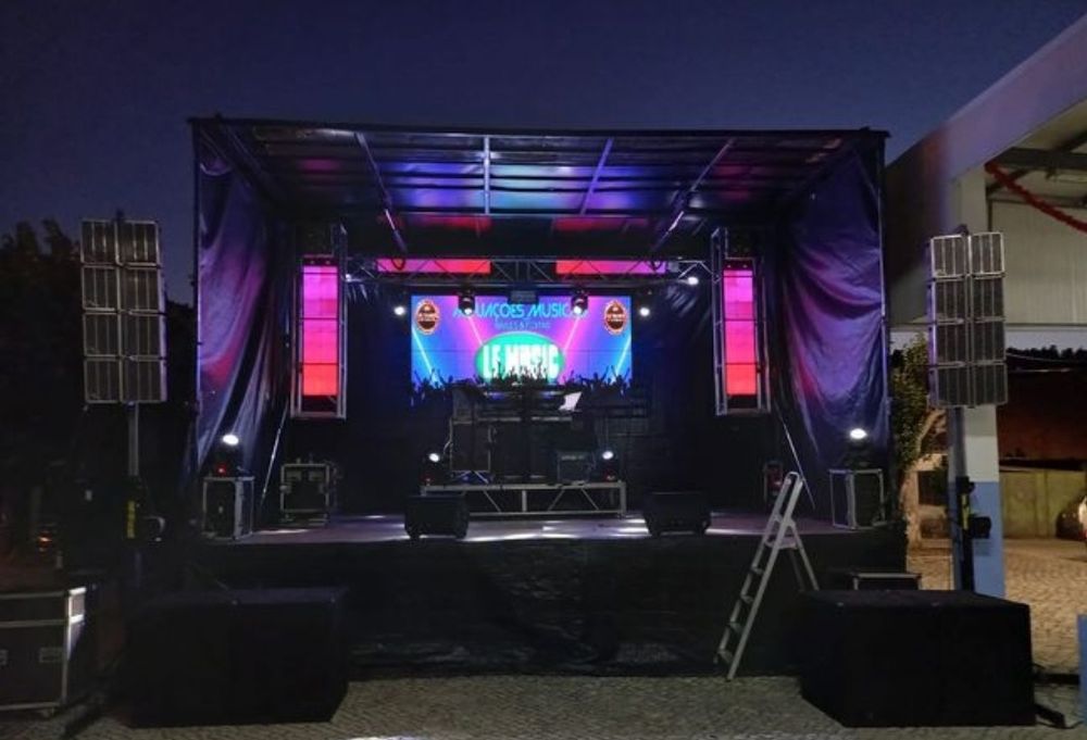 Palcos Som Luz Ecran VideoLed