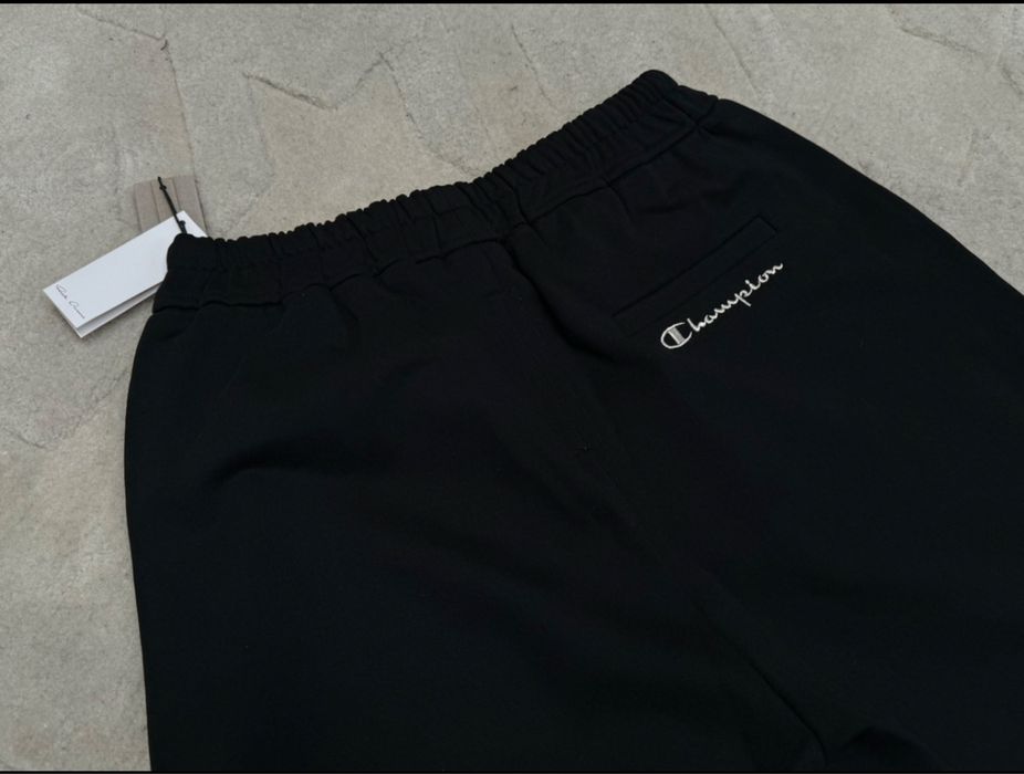 Шорти Rick Owens DRKSHDW x Champion,черные шорты рик овенс