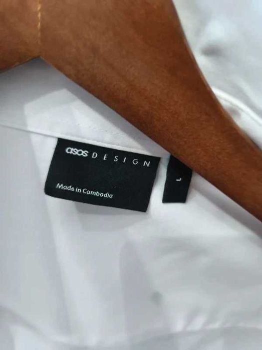 Koszula smokingowa rozm L, nowa bez metki, ASOS Design