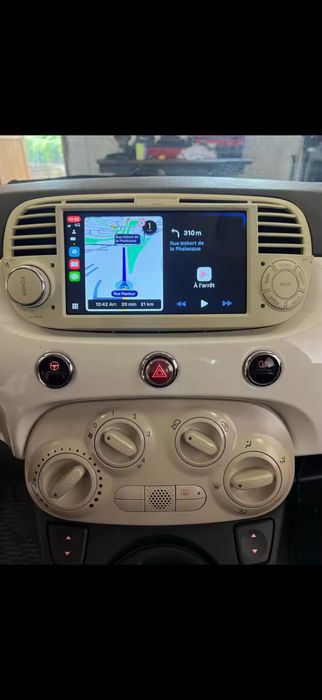 Radios novos fiat 500 com gps dvd bluethoot carplay