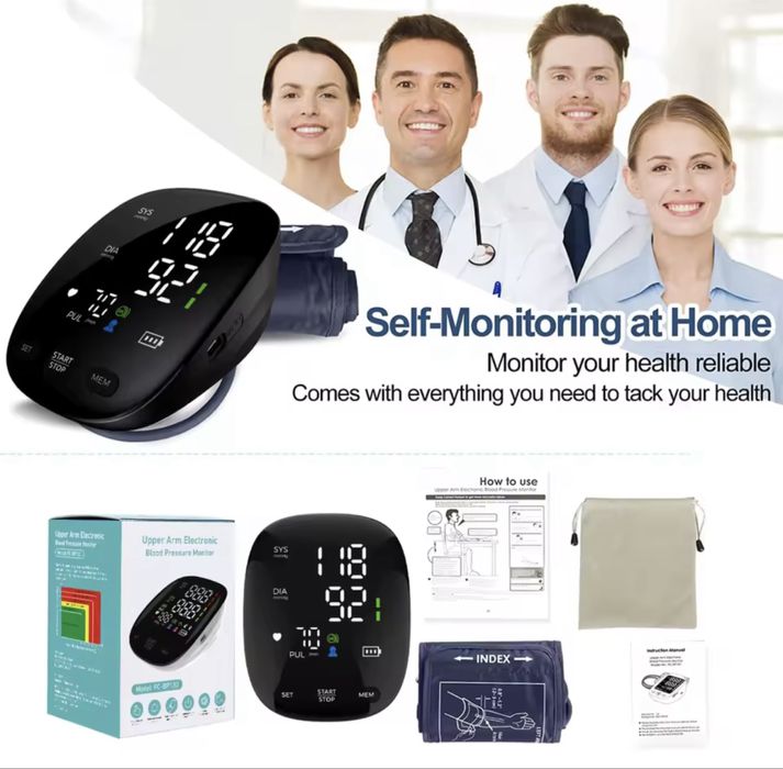 Тонометр King Clinic FC BP-131 автоматичний з великим дисплеєм