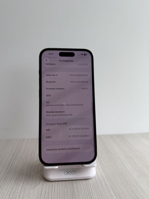 iPhone 14 Pro 128GB / faktura i gwarancja! / Space Black