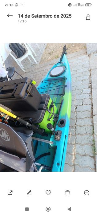 Kayak de pesca Jackson Kraken elite