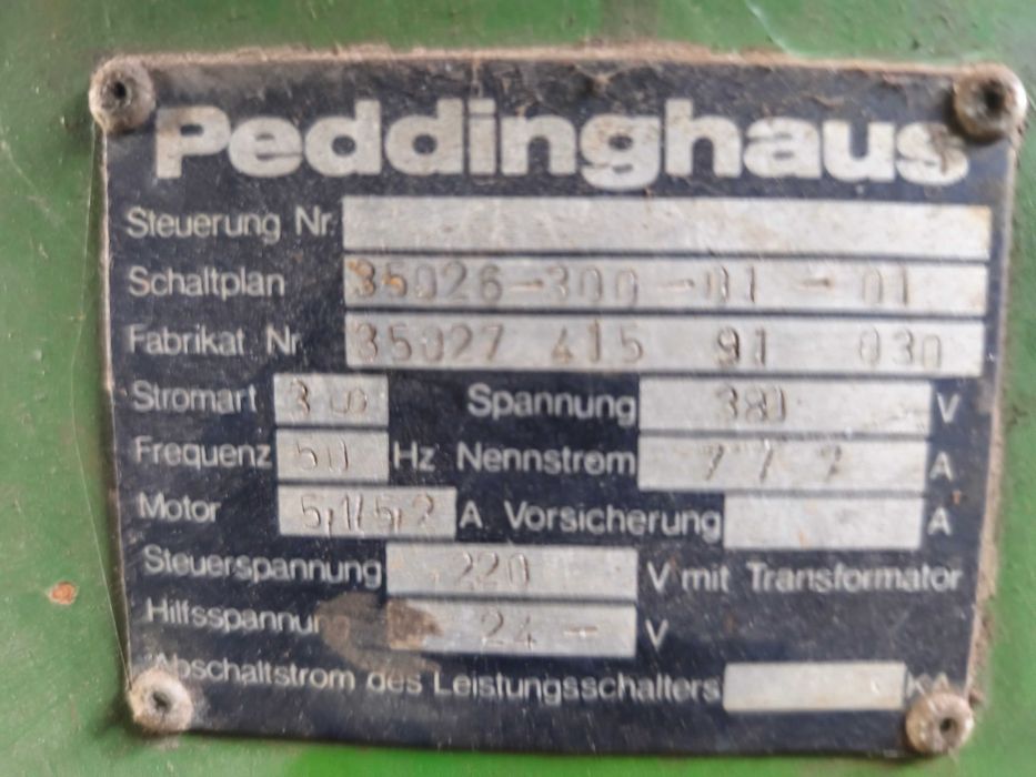 Giętarka do prętów Peddinghaus Perfekt 32 PCB