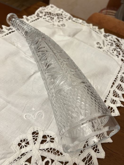 Хрусталь ладьи вазы рог