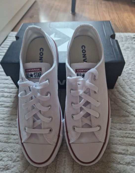 Nowe trampki Converse białe all star oryginalne 36