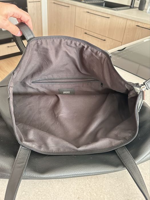 Torba shopper Diverse czarna