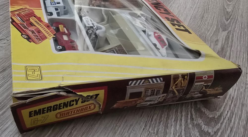 Matchbox Emergency Set G-7 1979