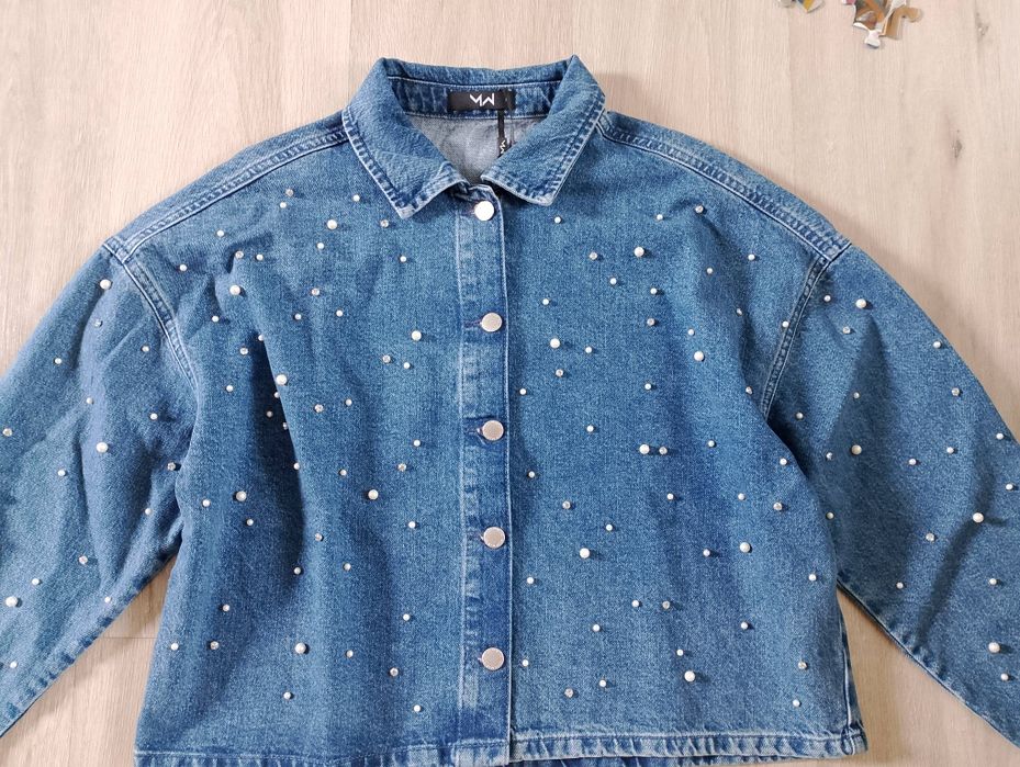 Kurtka jeansowa XL