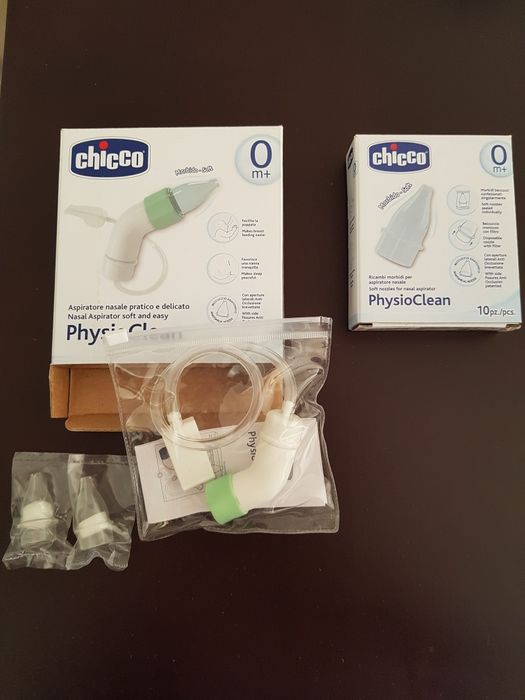 Aspirador nasal mais recargas para bebé