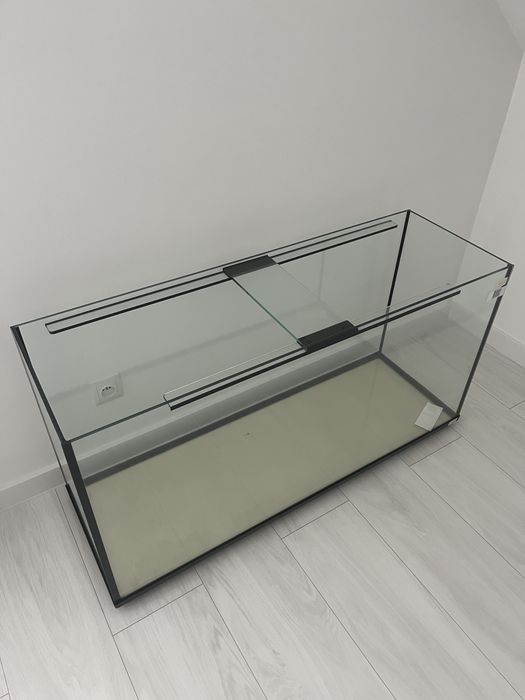 Akwarium proste 120x40x60cm + podstawa 120x40cm. Odbiór osobisty.