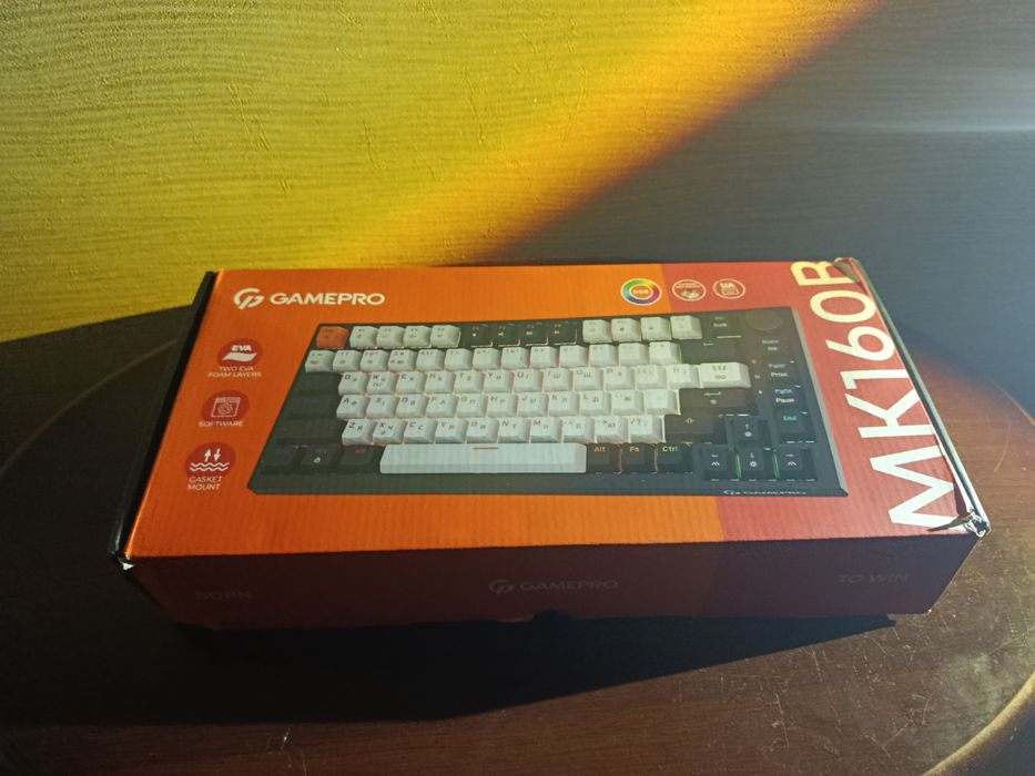 Дротова механічна клавіатура GamePro Asgard Valhalla MK160B Pro.