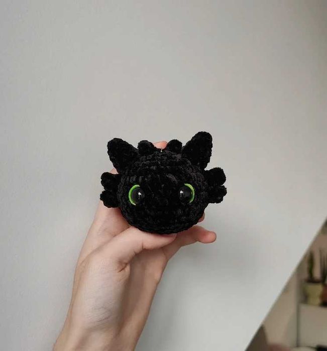 Toothless em Crochet | Amigurumi