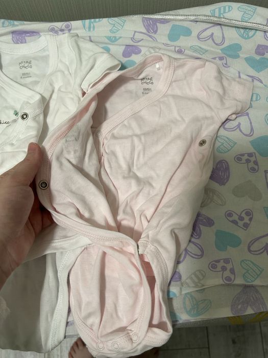 Боді (2 шт.) Chicco Love 68 розмір