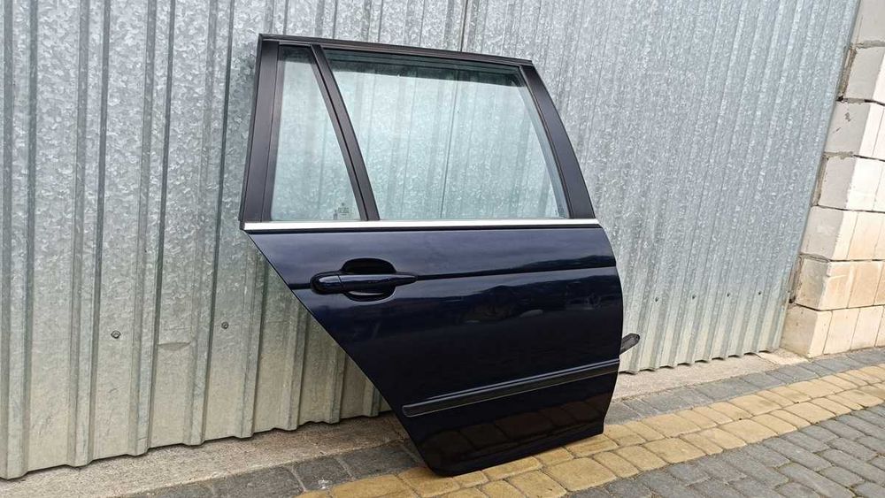 Drzwi prawy tył bmw e46 kombi touring orientblau metallic 317/5