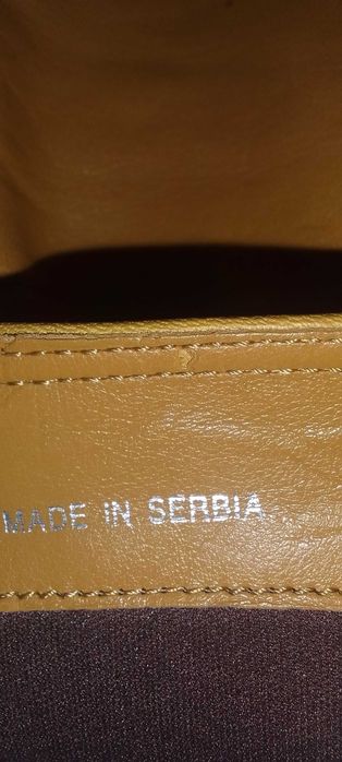 Продам сапоги шкіряні, нові,  імпортні, 38-39 розмір/осінь,SERBIA