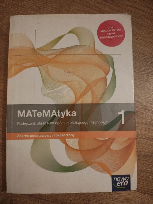 MATeMAtyka 1, podręcznik, zakres podstawowy i rozszerzony