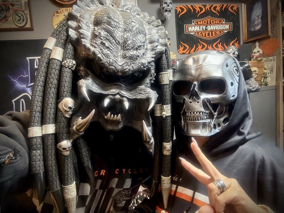 Maska na głowę  czacha czaszka