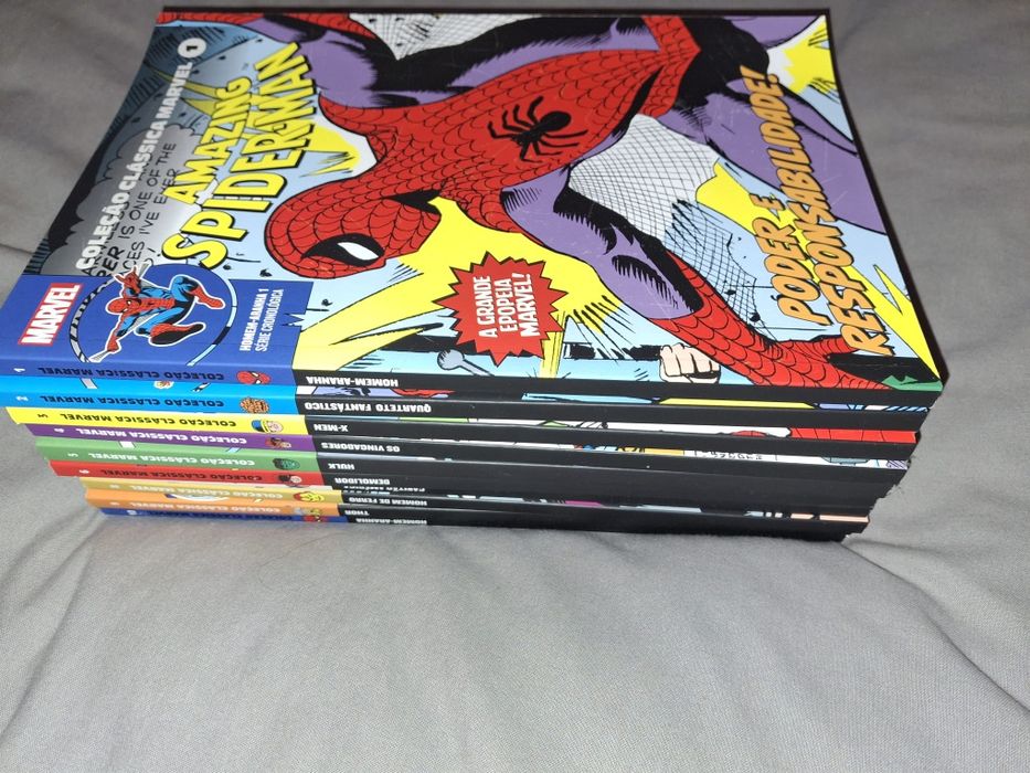 Coleção Clássica Marvel (vol. 1-10)
