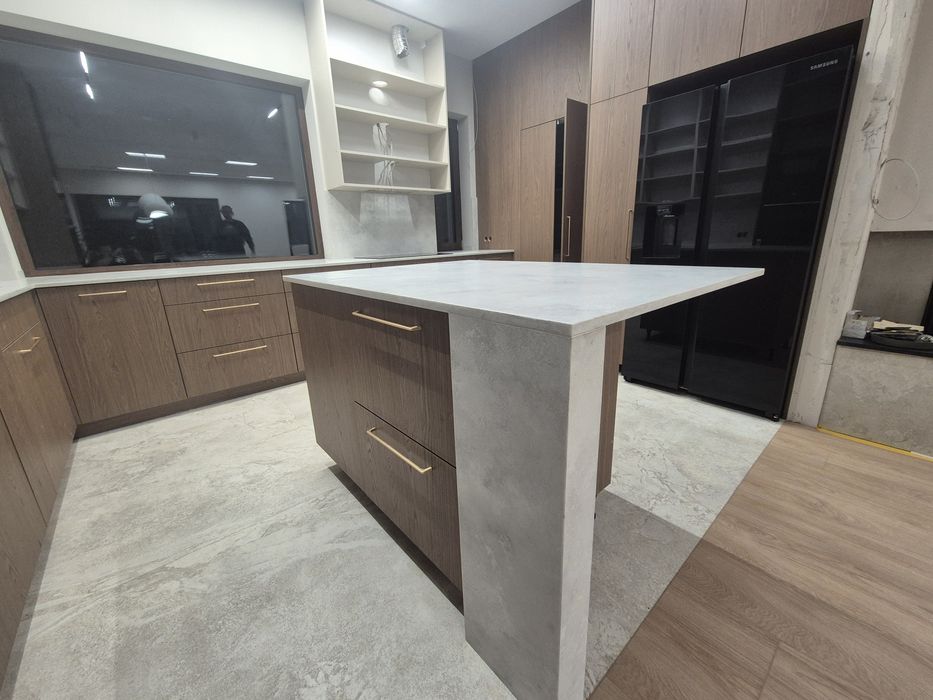 Blaty kuchenne, łazienkowe, schody,  parapety. Granit, Konglomerat