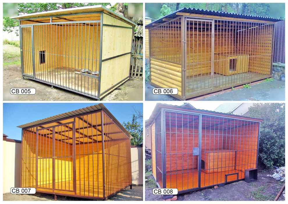 Вольеры для собак, ангары, гаражи, решетки, навесы, лестницы.