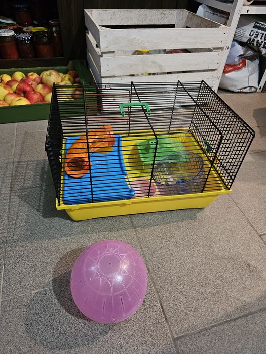 Dwie klatki dla chomika