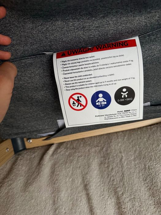 Bujaczek NENO Chiaro NEN-BAB-ME008 Grafitowy